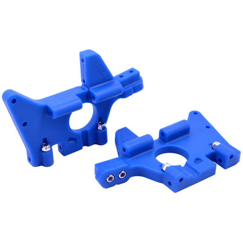 Front Bulkheads for T-Maxx & E-Maxx: Blue