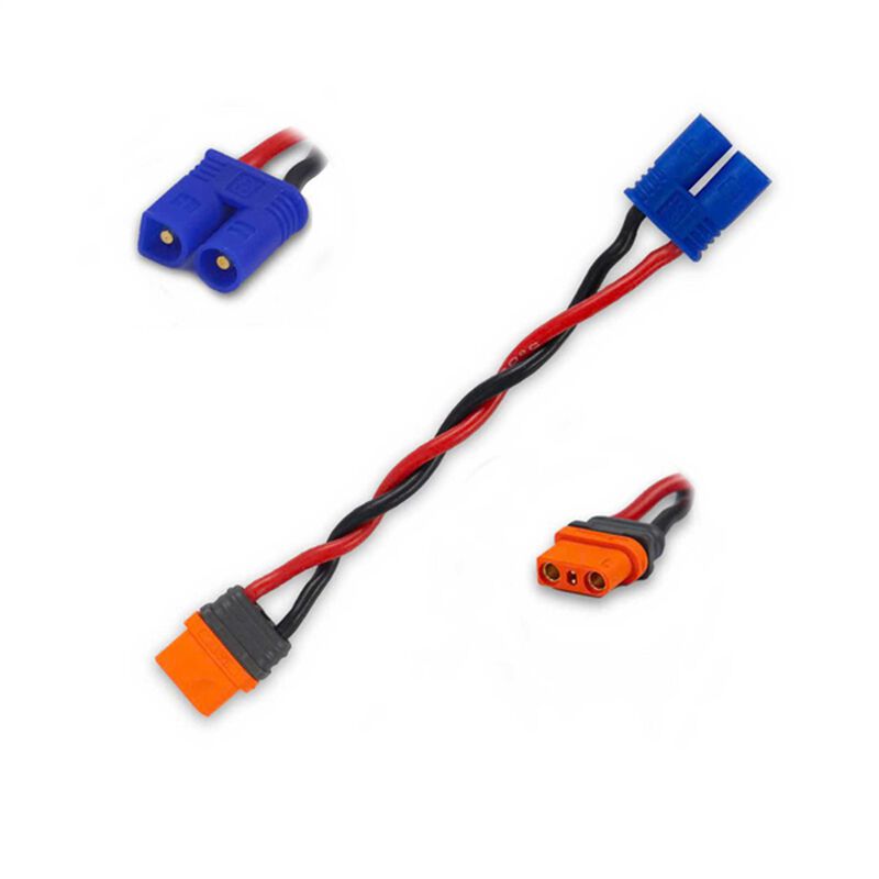 Male EC2 to Female IC2 Adapter, Furitek Paso ESC