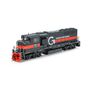 HO GP40-2L Locomotive, Guilford/MEC #510