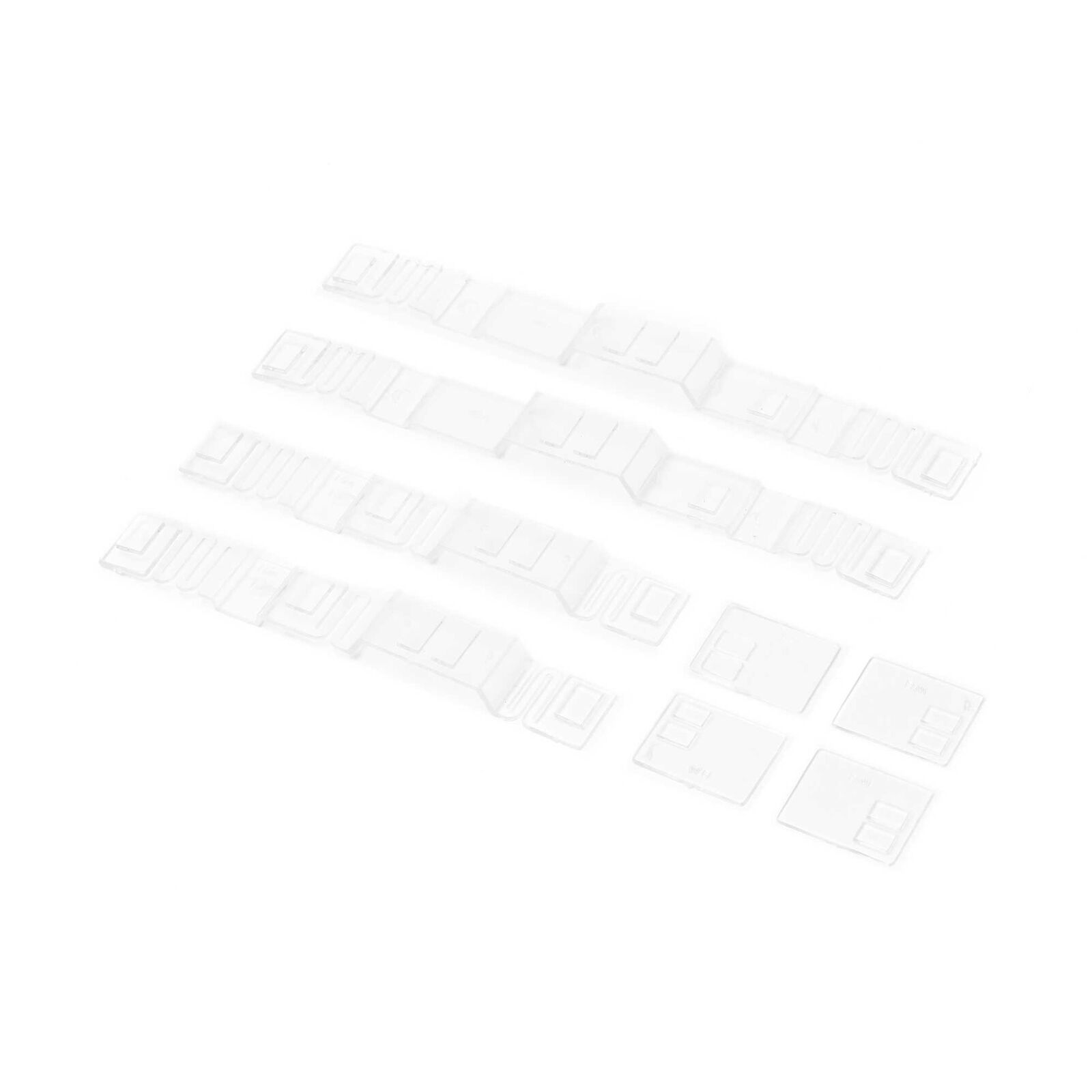 HO Window Set, Bay Window Caboose (2)