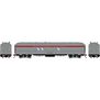HO ATH 60' Pullman Common Standard Baggage Car, SP 'Stainless Scarlet' #6046