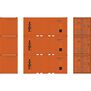 HO 20' Corrugated Container, ITLU (3)