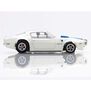 HO 1970 TransAm Firebird Mega G+ Slot Car, White & Blue