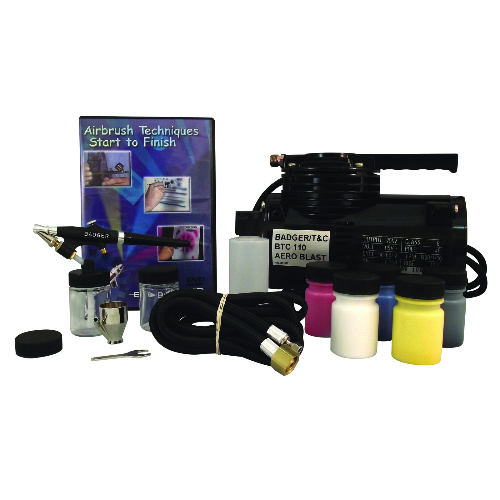 350 Airbrush Starter Set with BTC 110 Compressor