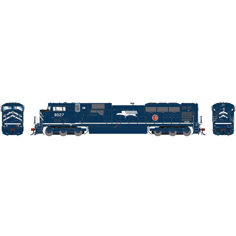 HO GEN SD90MAC-H PH I Locomotive, Legendary Liveries MP #8027