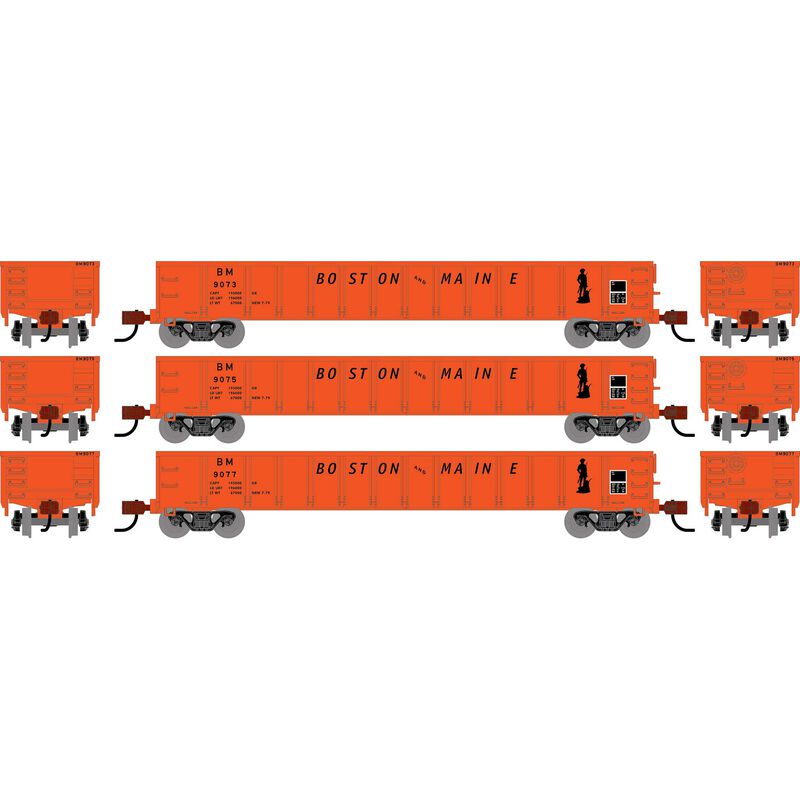 N ATH 52' Mill Gondola, BM #9073/9075/9077 (3)