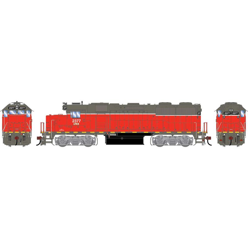 HO GEN GP39-2 PH III Locomotive, LTEX #2377