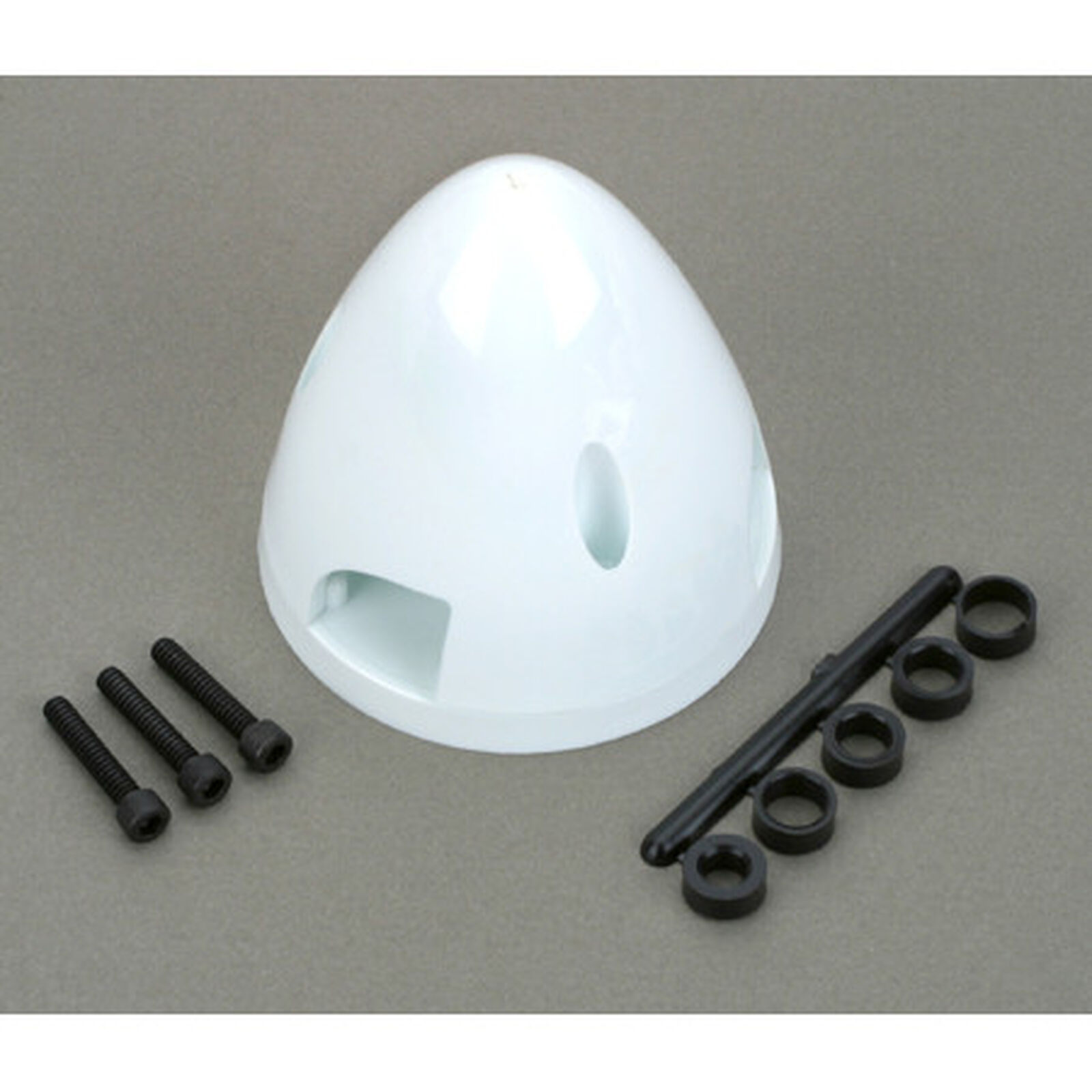 3 Blade Spinner, 2", White