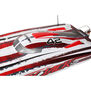 Blackjack 42" 8S Brushless Catamaran RTR: White/Red - SCRATCH & DENT