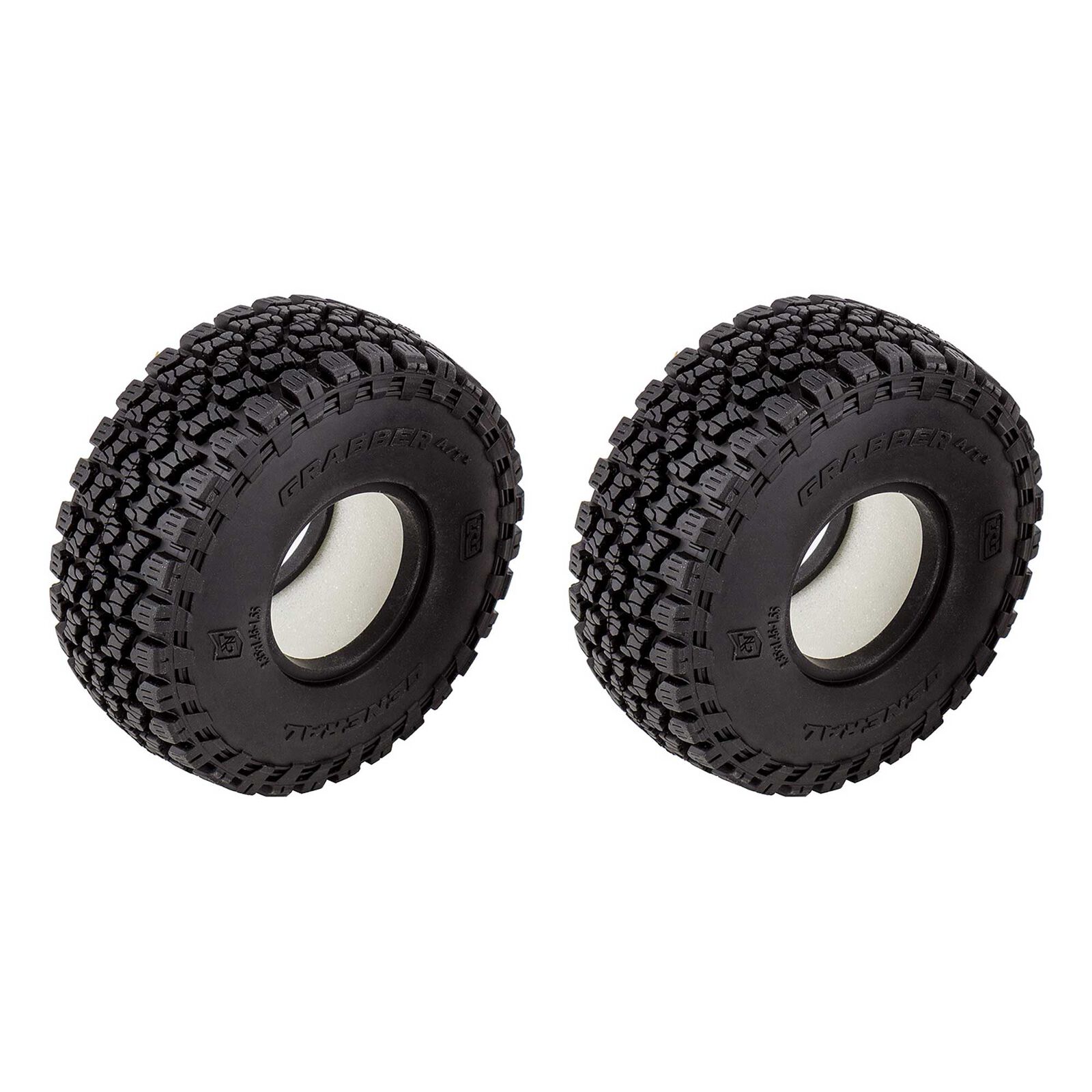 1/10 General Grabber A/T X 1.5" Rock Crawler Tires (2)