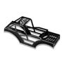 Raptor Aluminum Frame Kit, Black: SCX24