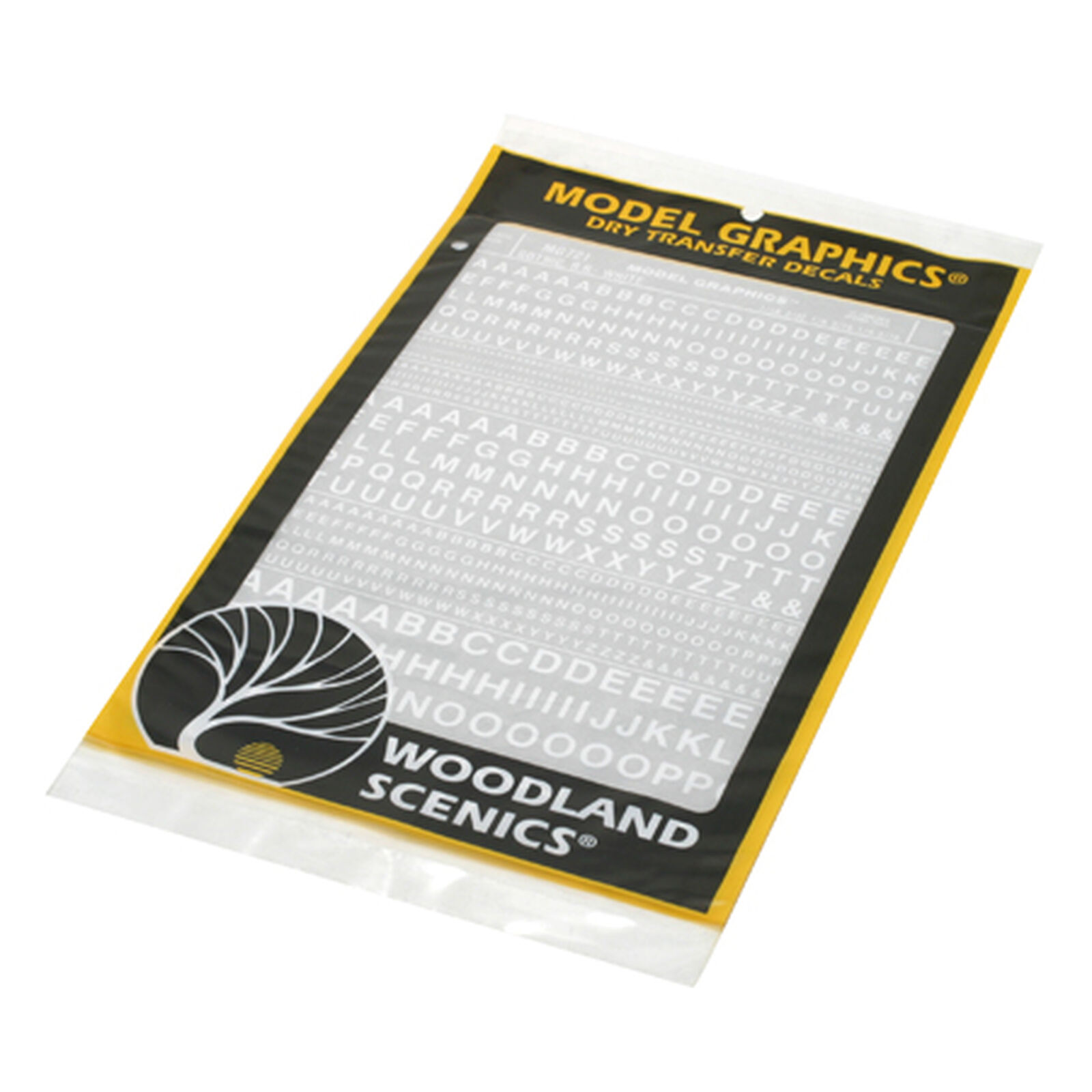 Gothic Letters, White