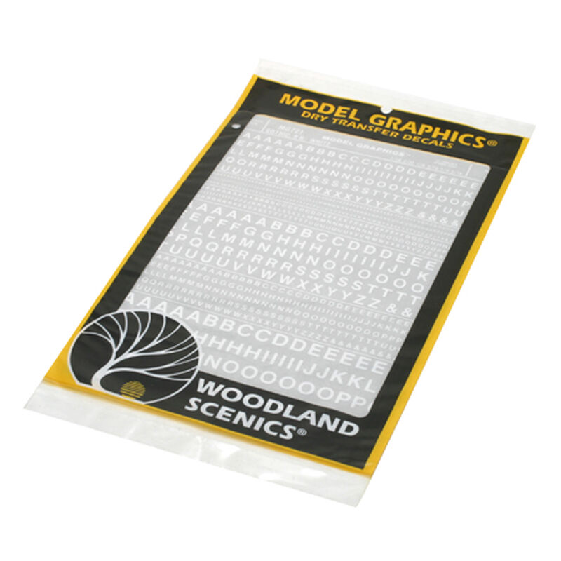 Gothic Letters, White