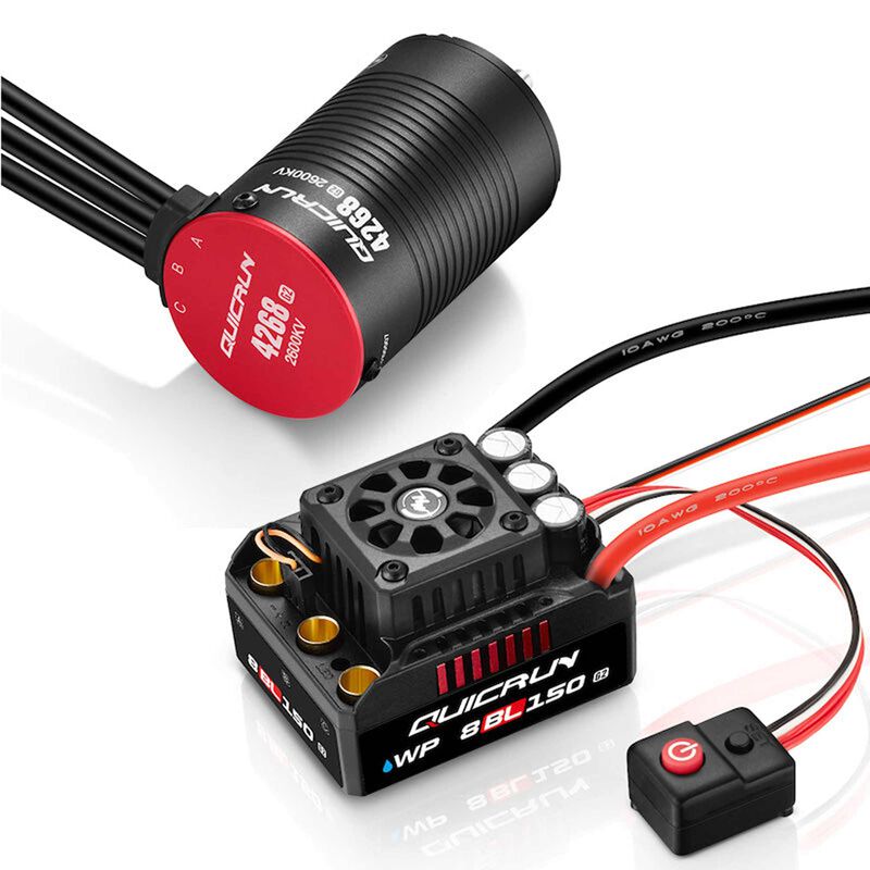 QUICRUN COMBO 8BL150 G2 with 4268SL - 2600KV G2
