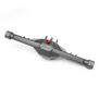 Currie F9 Rear Axle, Grey Anodized: Axial SCX10-II
