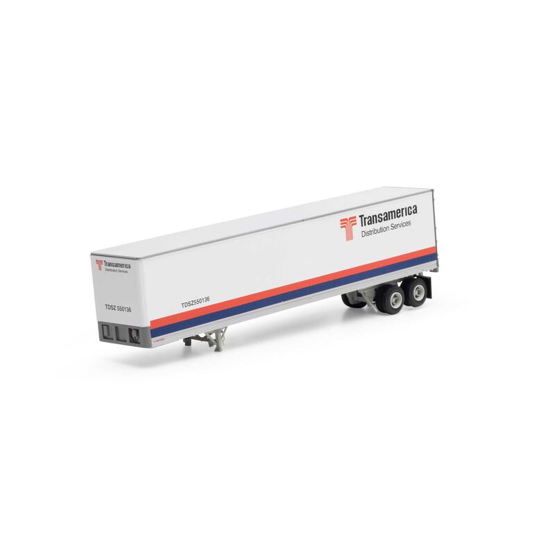 HO 45' Fruehauf Z-Van Trailer, TDSZ #550136