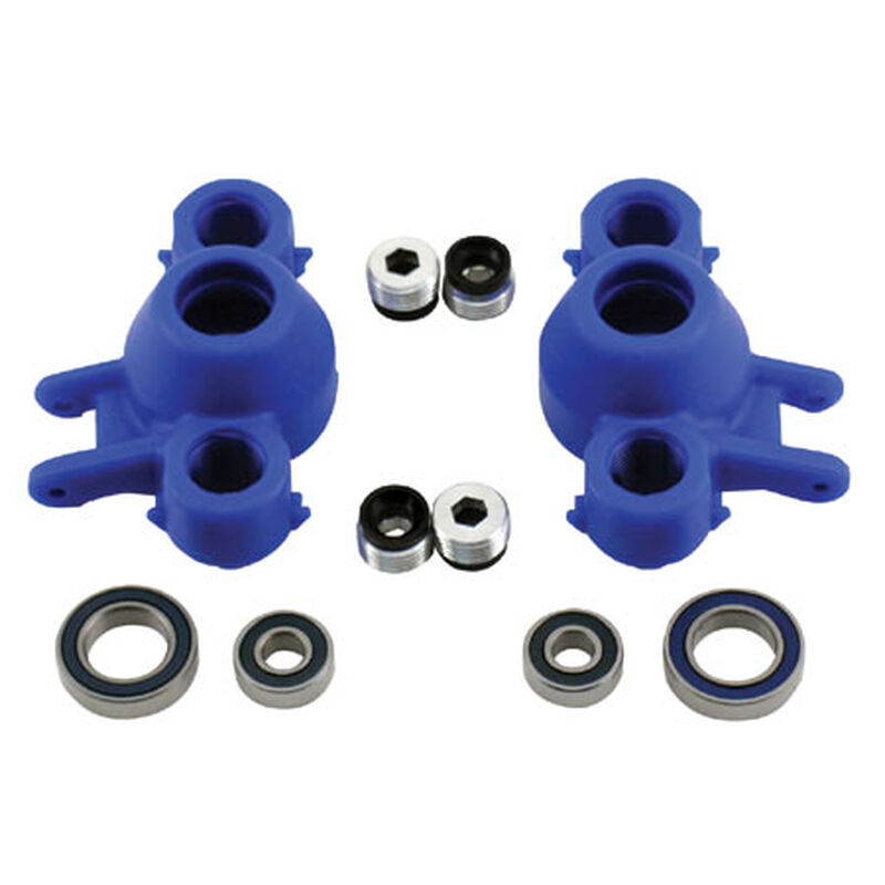 Axle Carriers/Oversized Bearings, Blue:Revo/Slayer