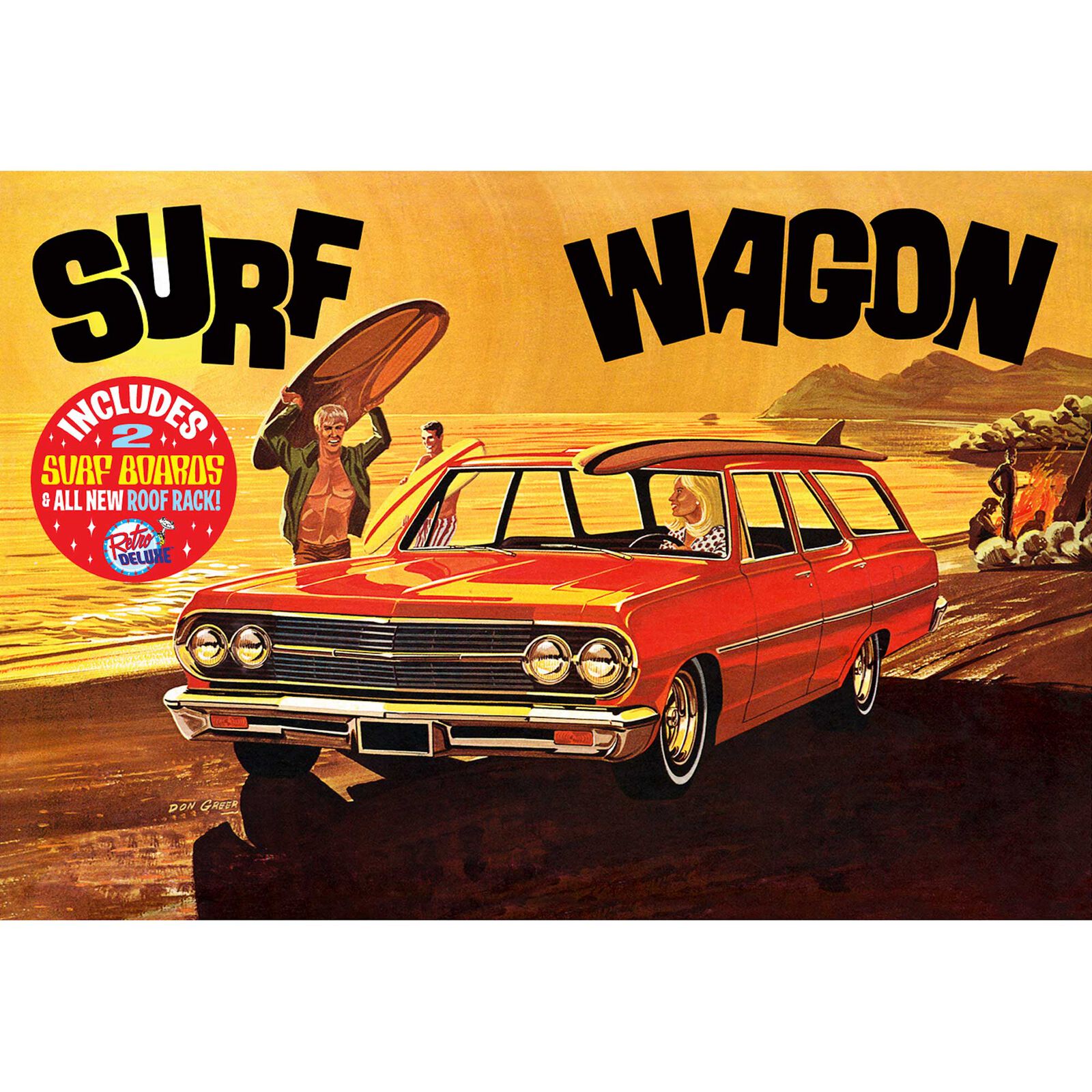 1/25 1965 Chevelle Surf Wagon Model Kit