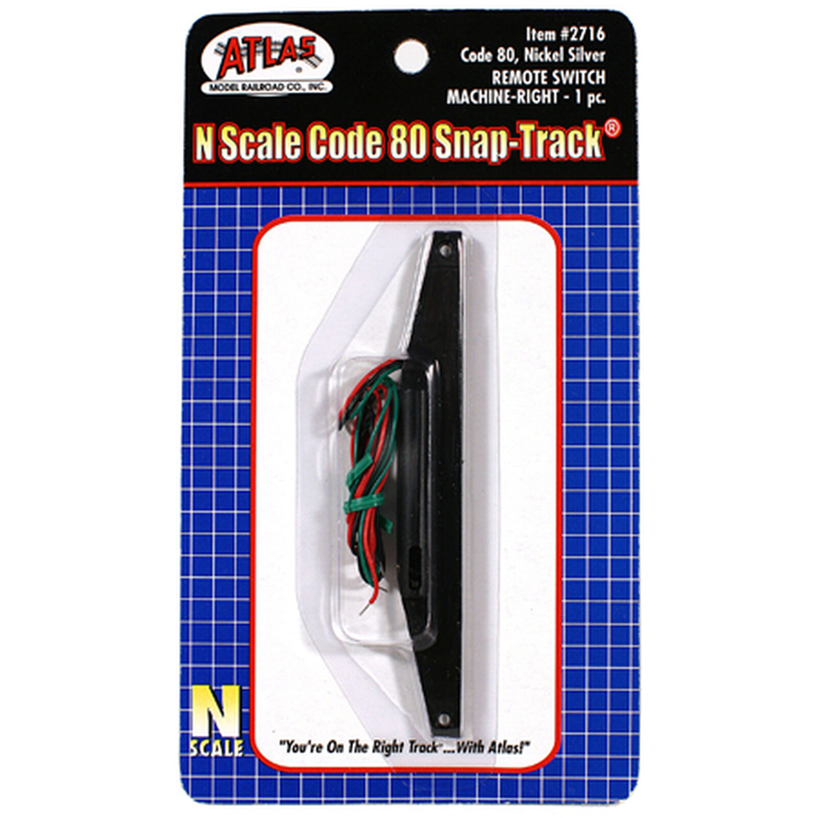 N Code 80 Remote Right-Hand Switch Machine