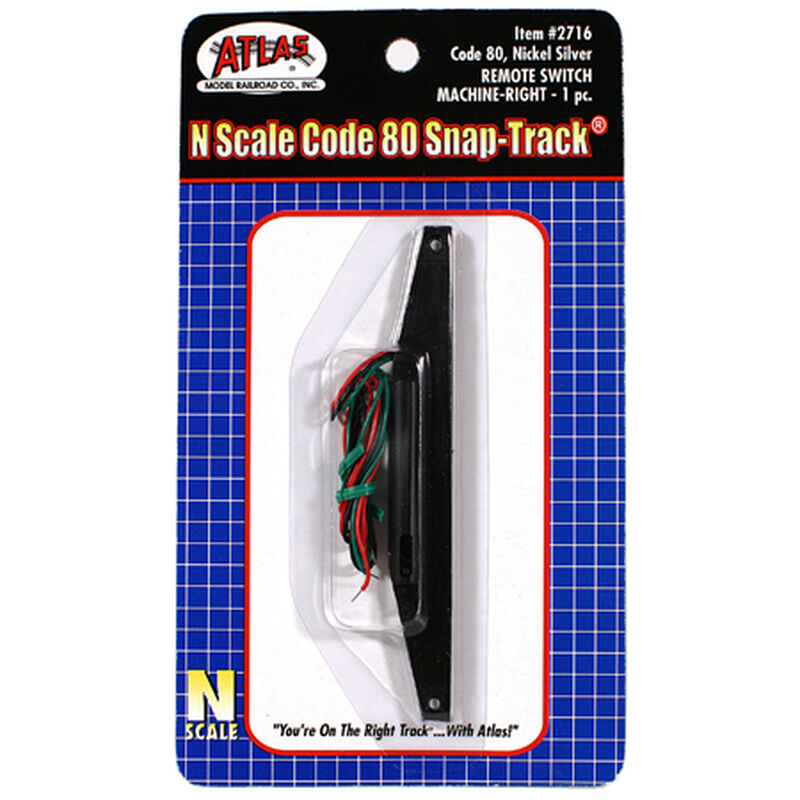 N Code 80 Remote Right-Hand Switch Machine