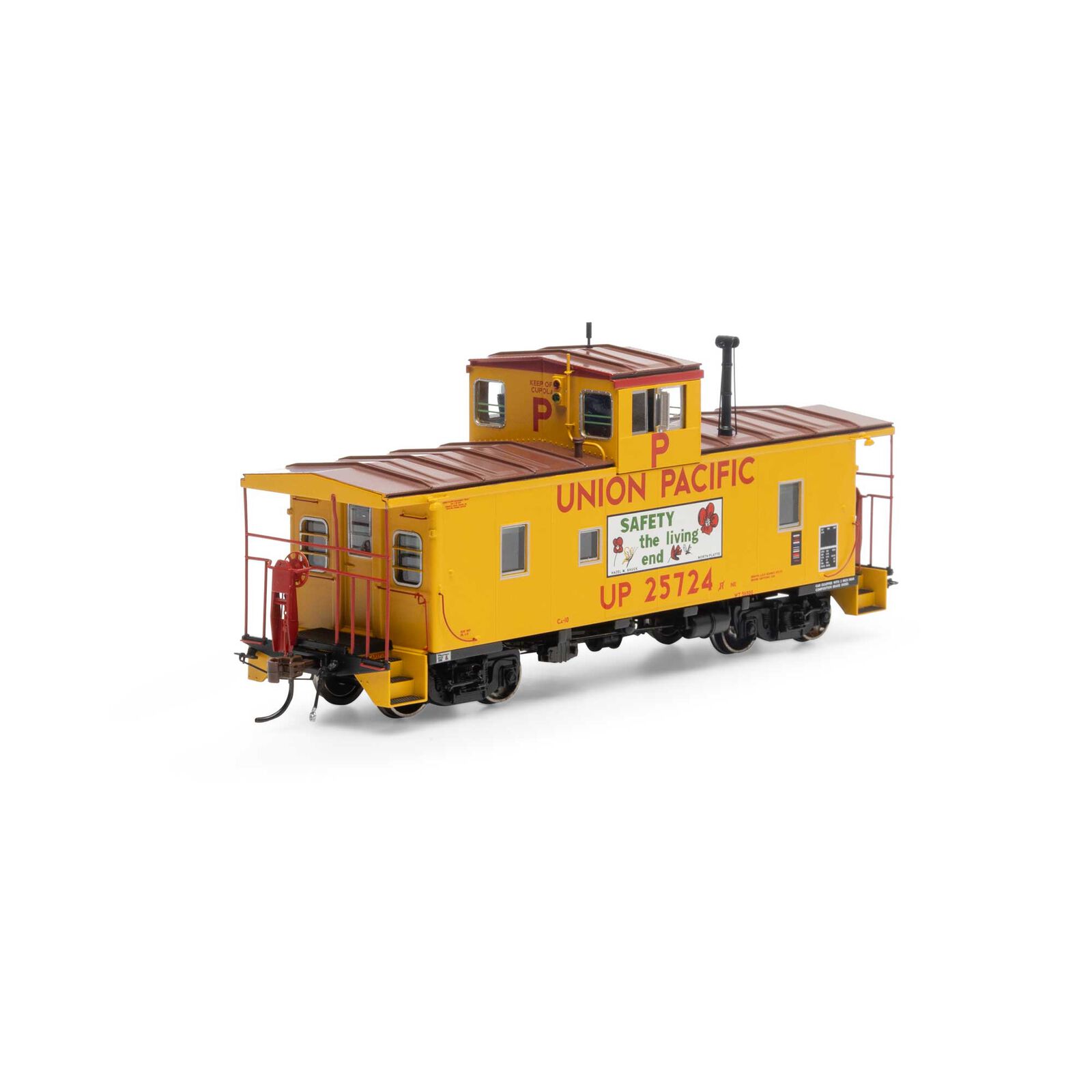 HO ICC Caboose CA-10 with Lights & Sound, UP #25724