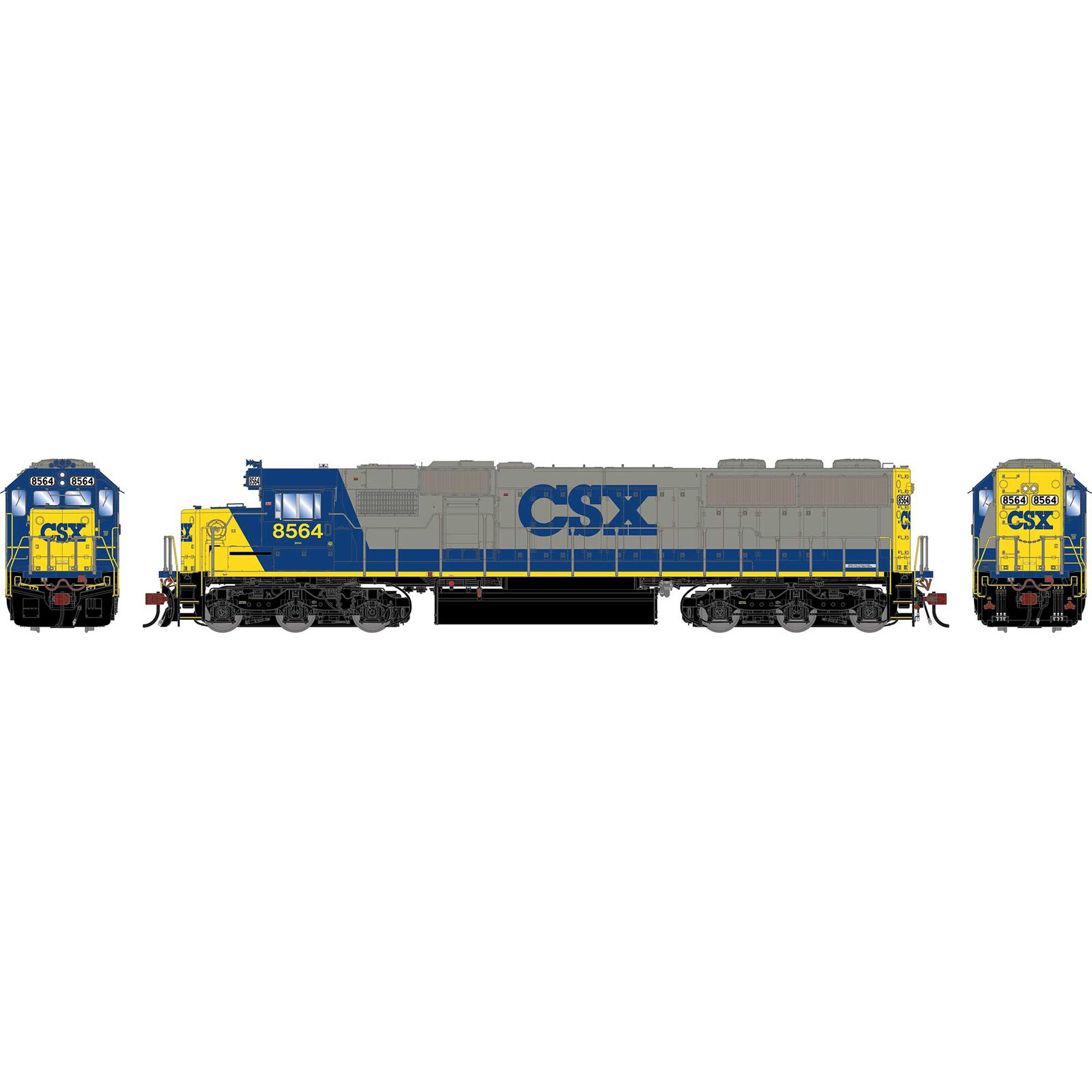 HO GEN SD50 Locomotive, CSXT YN2 #8564
