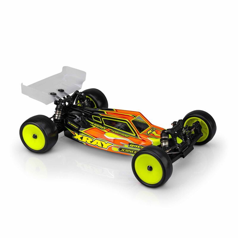 S2 - XRAY XB2 2025 body w/ carpet | turf | dirt wing, light-weight