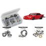 Rubber Shielded Bearing Kit, 1/10 Traxxas Drag Slash