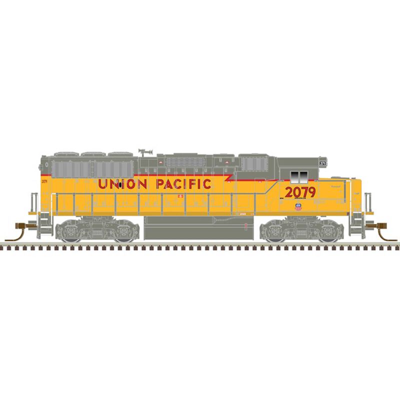 Union Pacific 2079 (Yellow Red Gray)