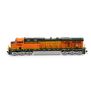 HO ES44DC Locomotive with DCC & Sound, BNSF #7700