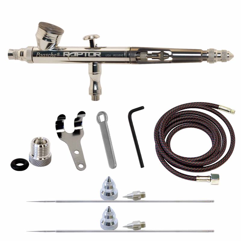 RG-3AS Double Action Gravity Feed Airbrush Set