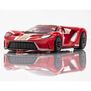 HO Ford GT Heritage #16 Mega G+ Slot Car, Red
