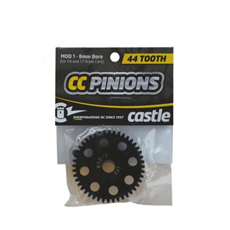 Pinion Gear, 44T MOD 1, 8mm Shaft