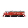 HO EMD GP30, BN 2250, CBQ Chinese Red w/ BN patch, Paragon4 Sound/DC/DCC