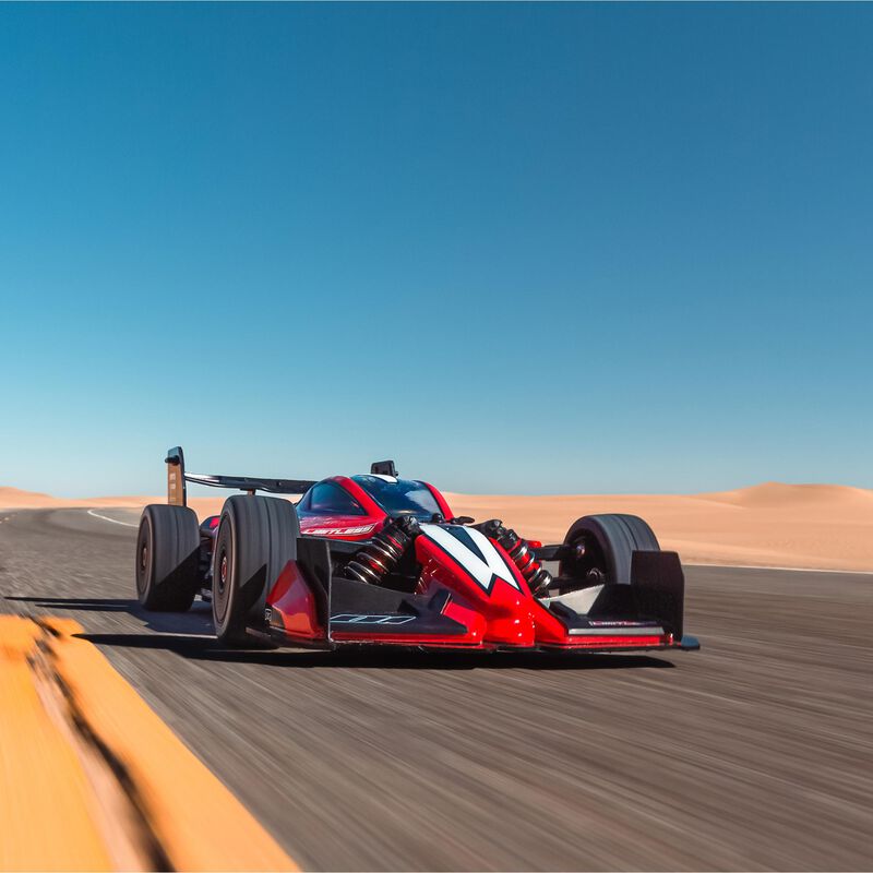 1/7 LIMITLESS 6S 4X4 Roller Brushless Street Speed, Clear