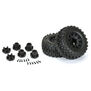 1/10 Badlands MX28 BELTED F/R 2.8" MT Tires MTD 12mm/14mm Raid (2)