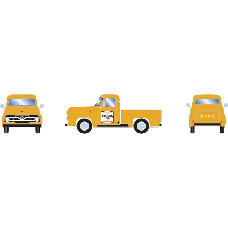 HO 1955 Ford F-100 Pickup Truck, Bethlehem Steel