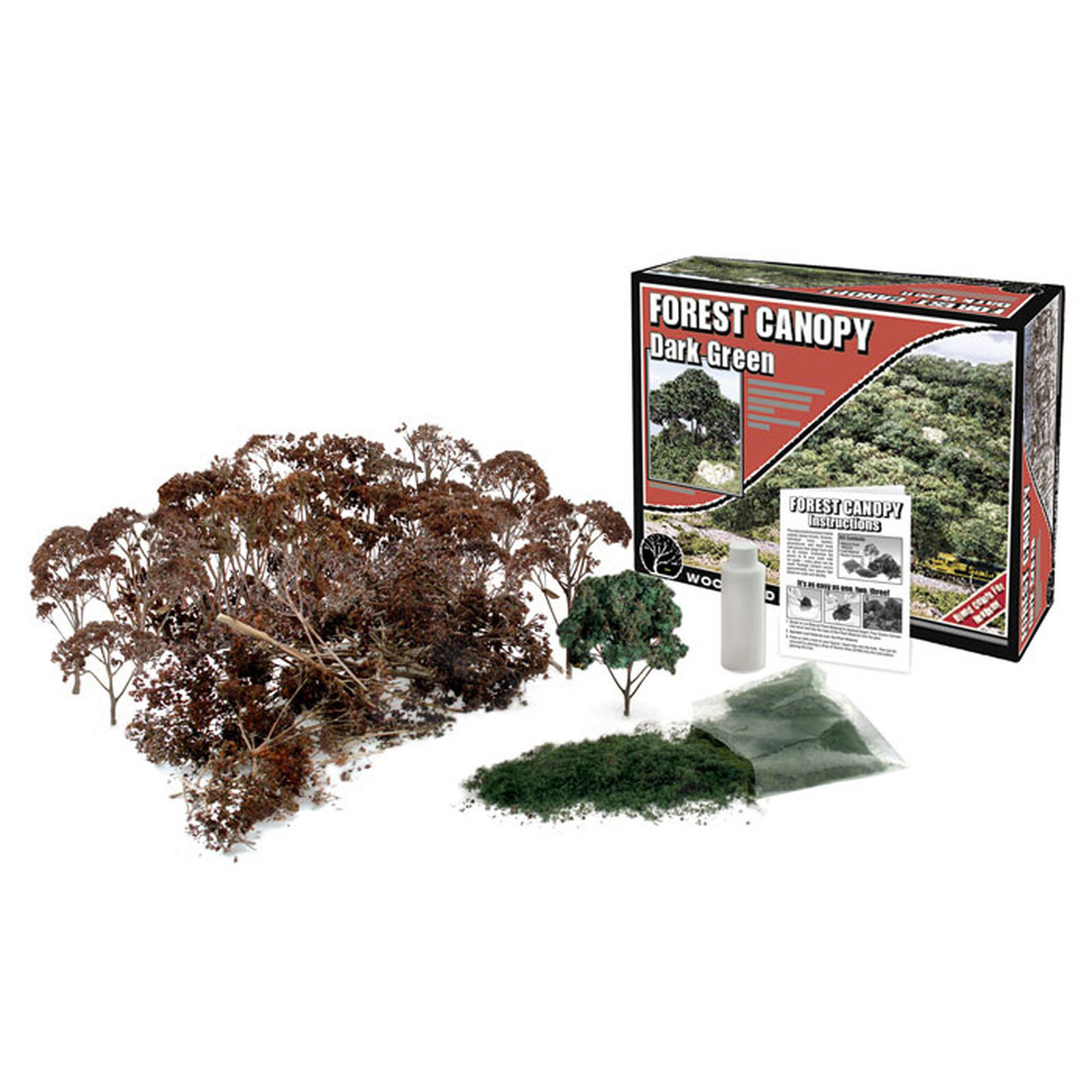 Forest Canopy, Dark Green