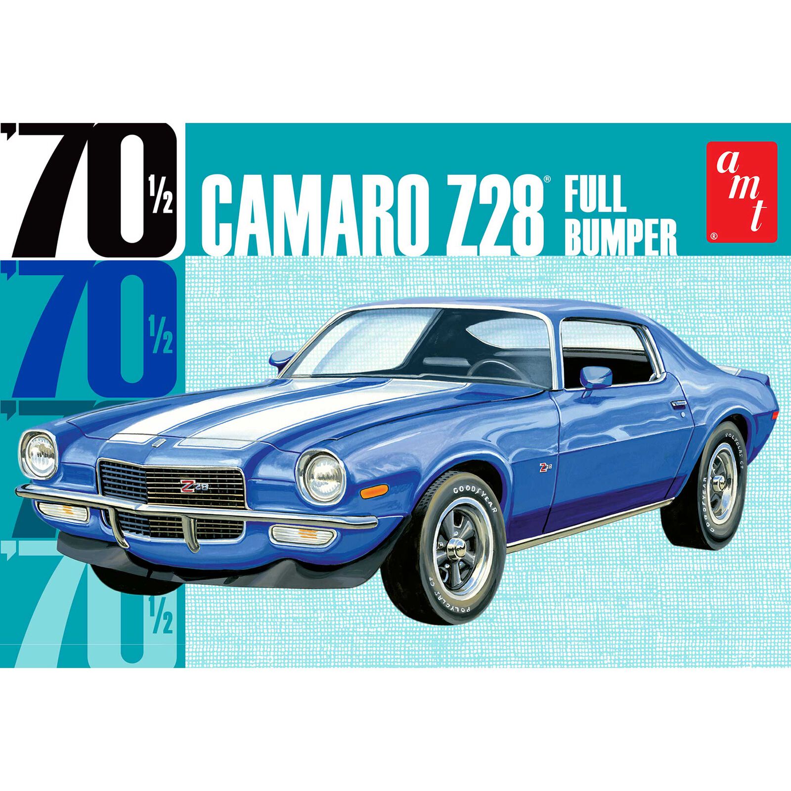 1/25 1970 Camaro Z28 Full Bumper Model Kit