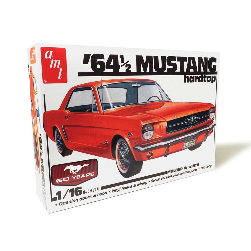 1/16 1964 1/2 Ford Mustang Coupe 60th Anniversary Model Kit