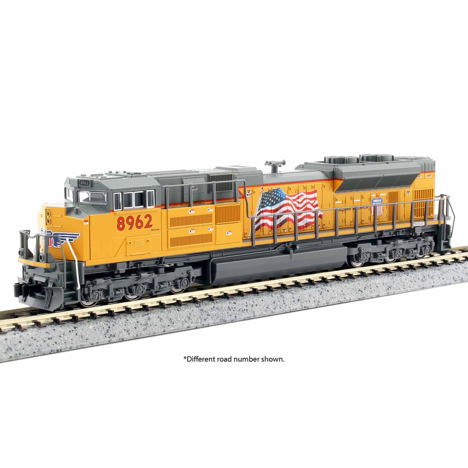 N SD70ACe Nose Headlights UP #8983