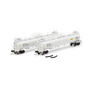 N TankTrain A/B, GATX White #44589/44593 (2)