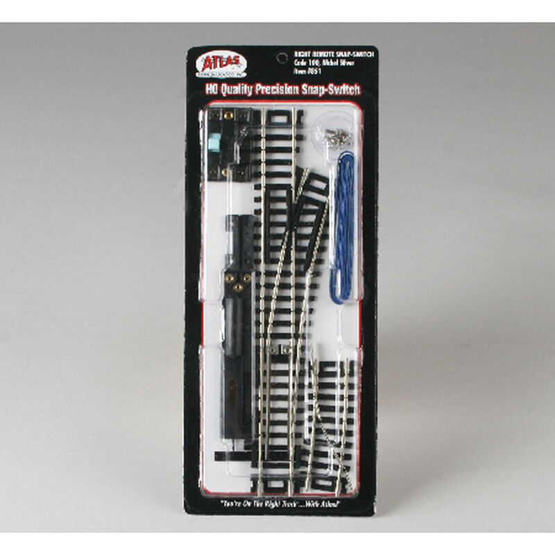 HO Code 100 Remote Right-Hand Switch
