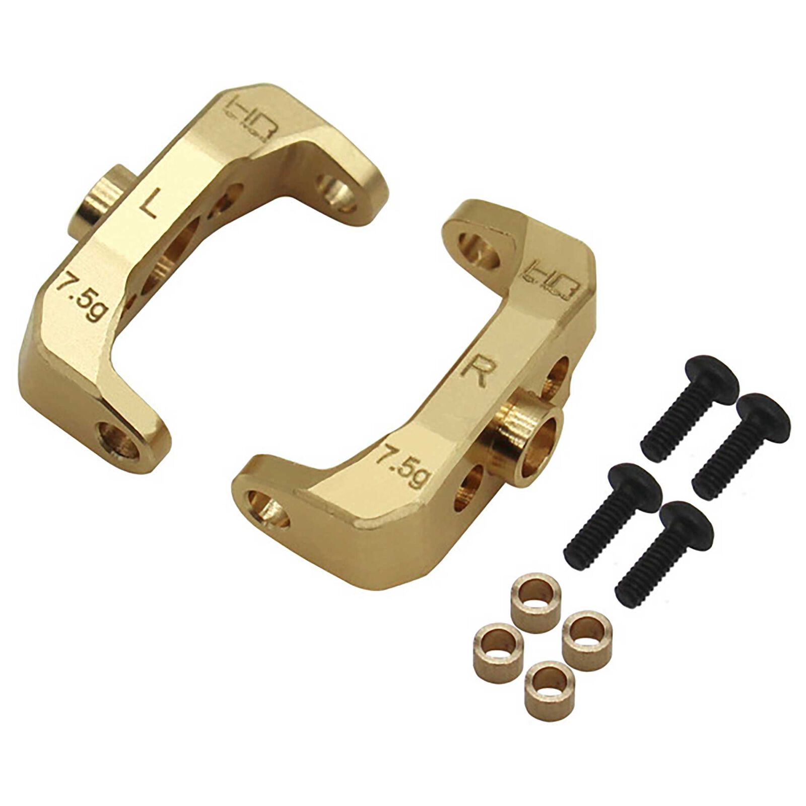 Brass 7.5g Bearing C-Hubs: Traxxas TRX4-M