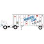 HO RTR Ford C/28' Trailer, Hostess