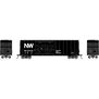 HO RND 50' High-Cube Smooth Side Box Car, NW #605008