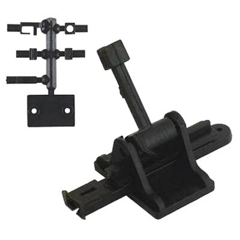 HO Ground Throw with 5 End Fittings, Rigid