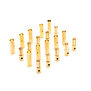 Connector: Gold Bullet Set, 4mm (10)