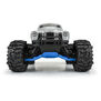 Bash Armor Front/Rear Skid Plates (Blue) for ARRMA 3S Vehicles
