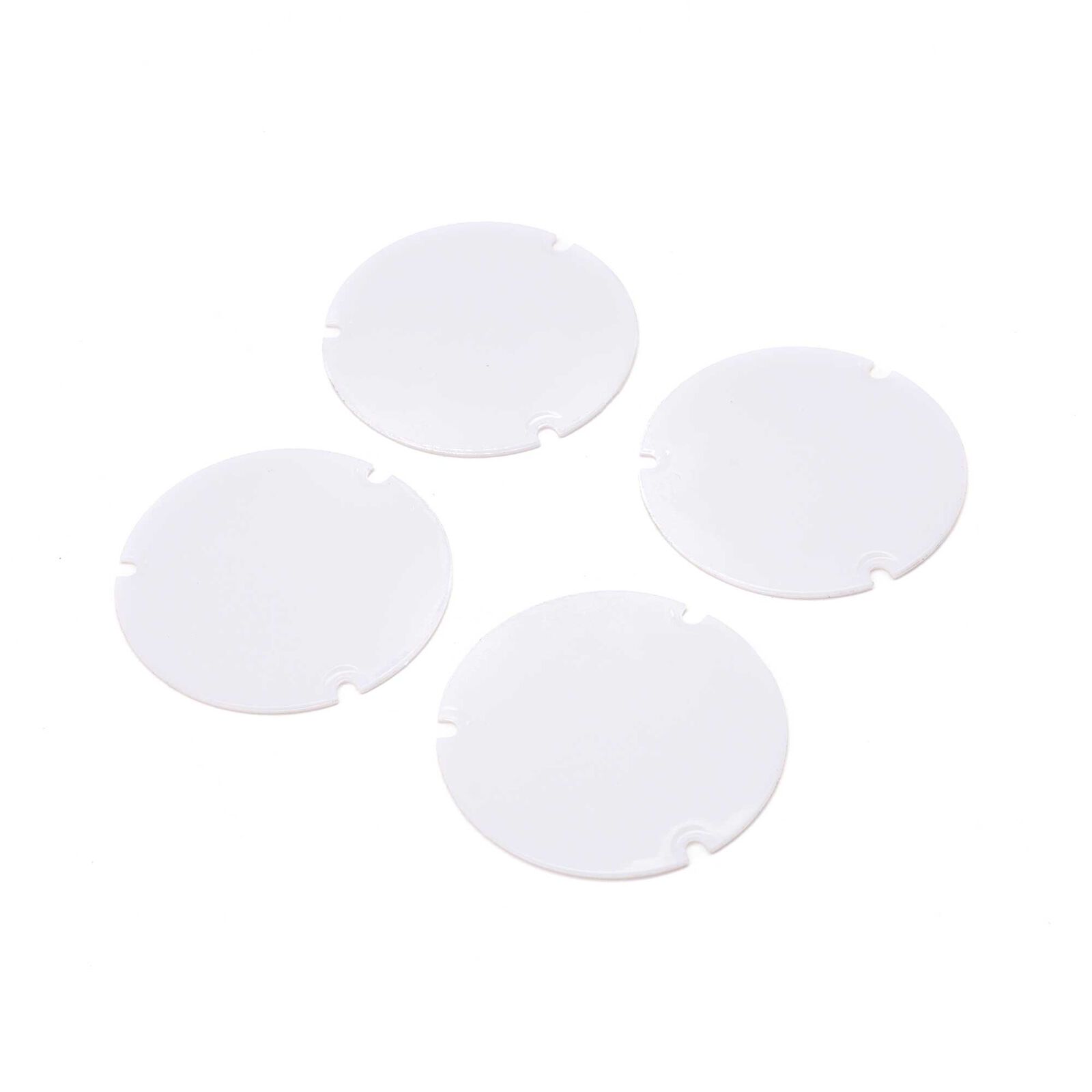 Wheel Cover Set, White: 22S Sprint